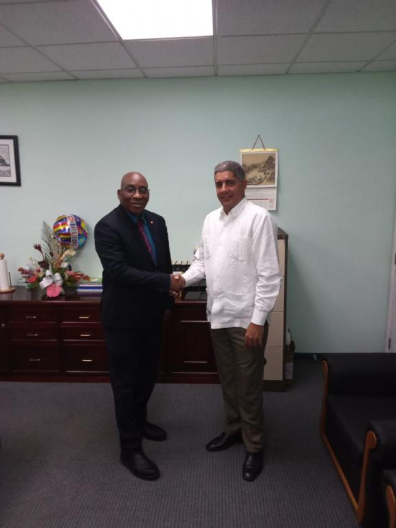 Meeting Held With The Cuban Ambassador And The New Minister Of meeting-held-with-the-cuban-ambassador-and-the-new-minister-of