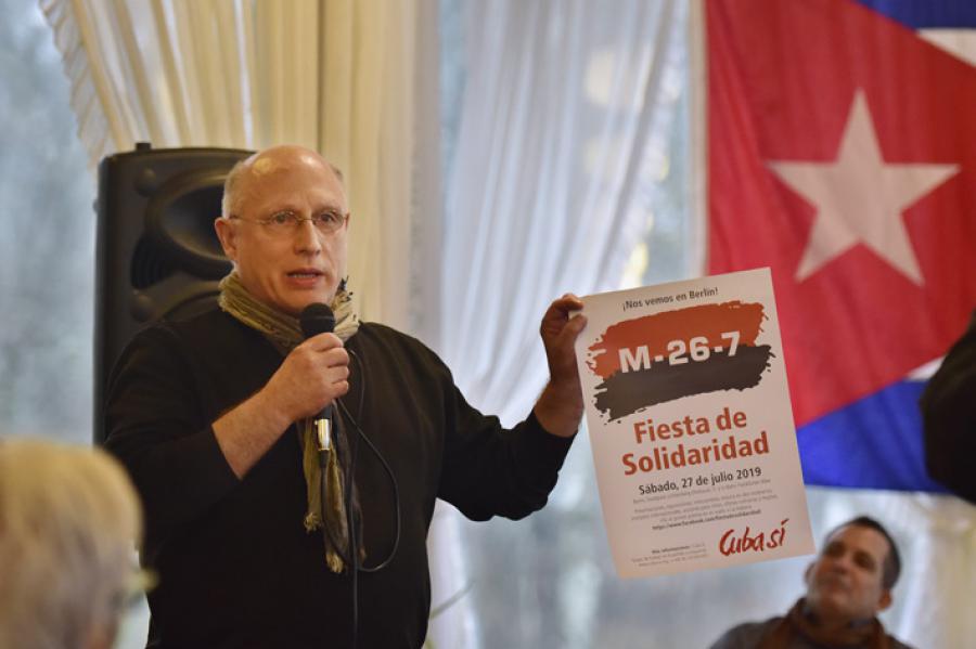 Die nächste Fiesta de Solidaridad findet am 27.07.2019 in Berlin statt.    