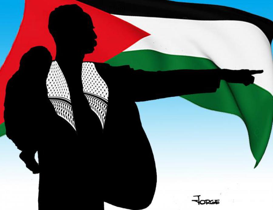 Nuestro pueblo siente, como en carne propia, el dolor tremendo del pueblo palestino, al que desea extinguir el Gobierno abusador y criminal de Israel