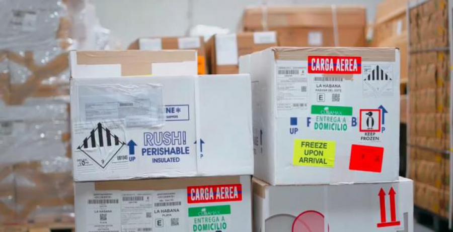 Inician Aerovaradero y Cubamax prestación de servicios transitarios de cargas perecederas