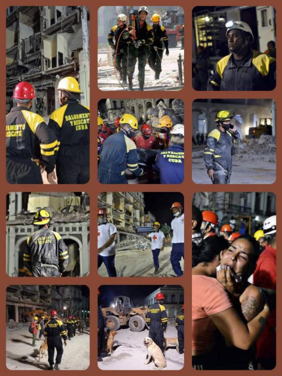 Fuerza Cuba! Sentidas condolencias