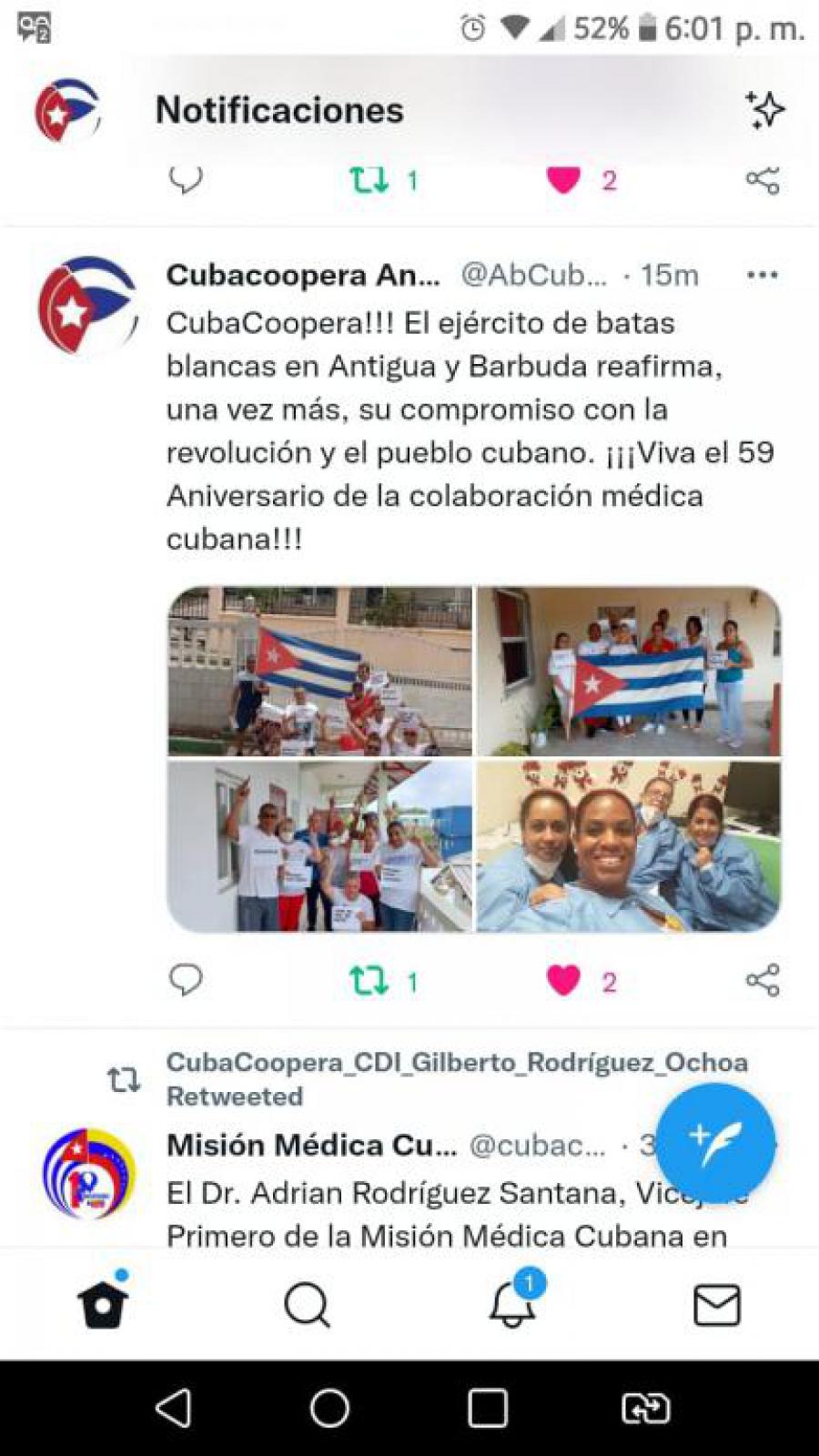 Viva el 59 aniversario de la colaboracion medica cubana!