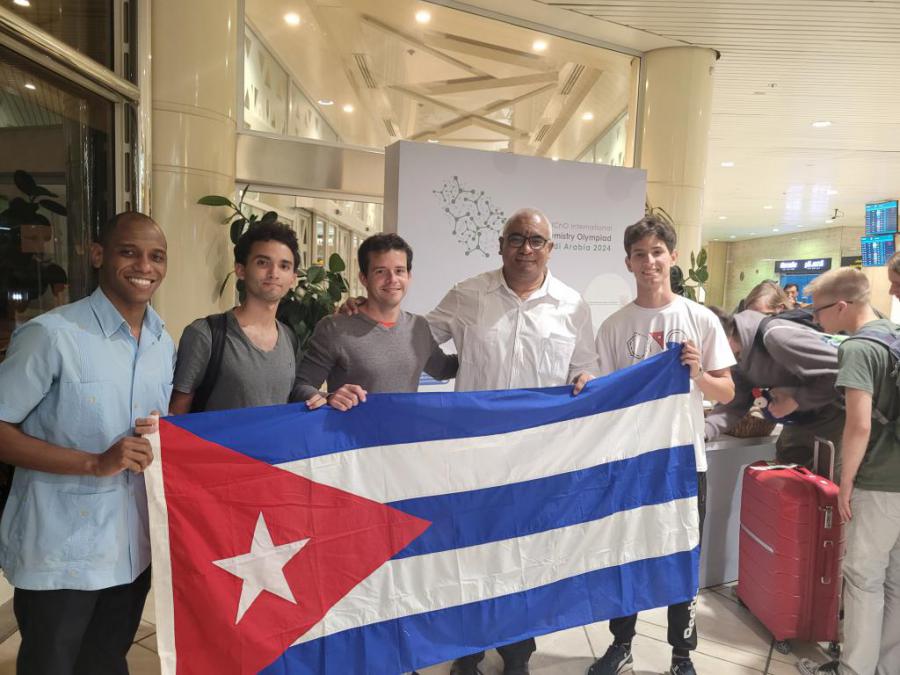 Cuba participates in the 56th International Chemistry Olympiad in Saudi Arabia