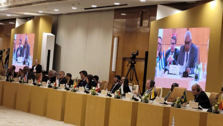 Cuba participó en reunión internacional sobre Palestina en Riad