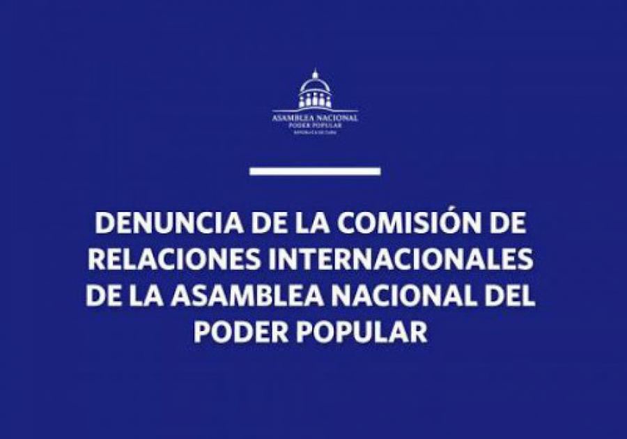 Declaration of the National Assembly of People's Power of Cuba Declaration of the National Assembly of People's Power of Cuba