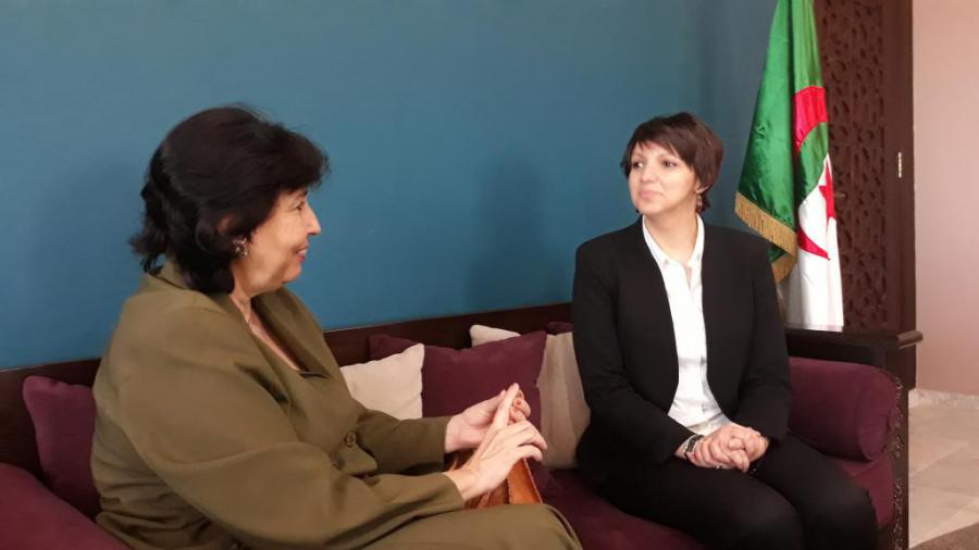 Ministre de la Culture accueille l’Ambassadeur cubaine