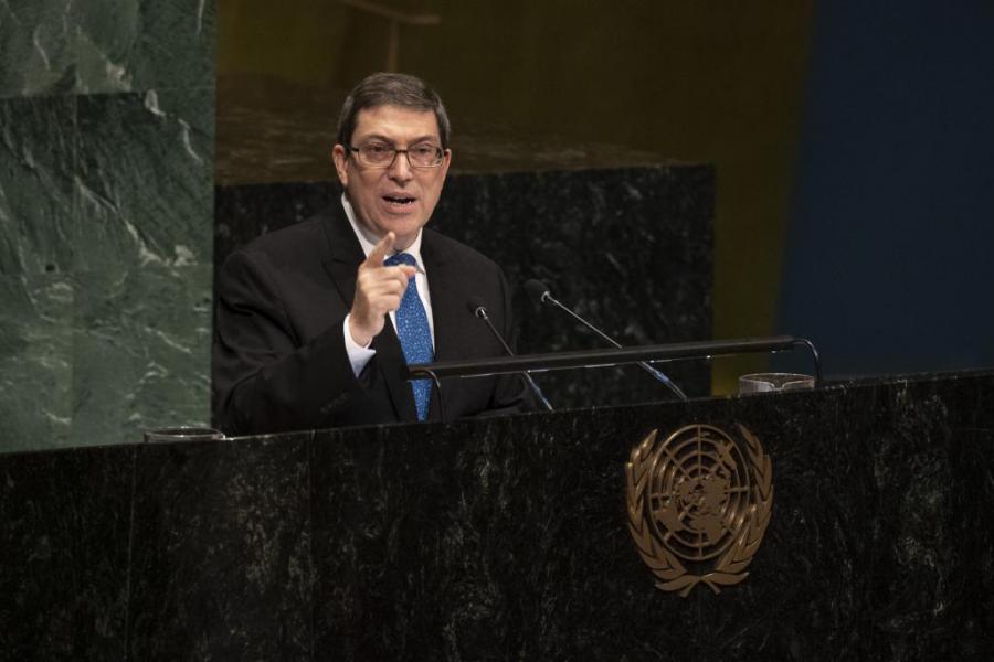 Discurso pronunciado por Bruno Rodríguez Parrilla, ministro de Relaciones Exteriores de la República de Cuba, en el 73 Período de Sesiones de la Asamblea General de las Naciones Unidas, bajo el tema 43: “Necesidad de poner fin al bloqueo económico, comercial y financiero impuesto por los Estados Unidos de América contra Cuba”. Nueva York, 1ro. de noviembre de 2018.