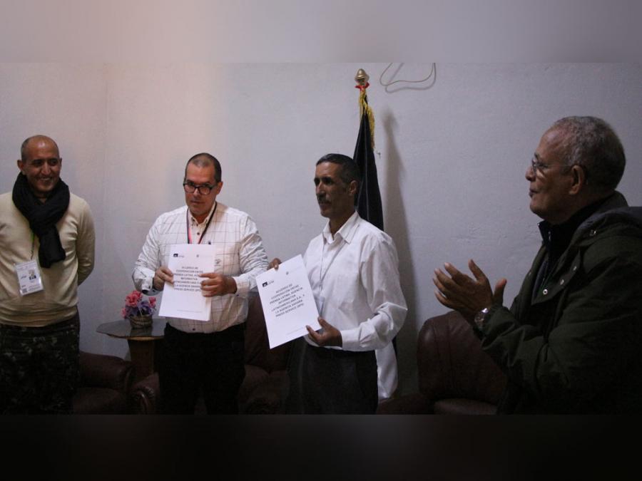 Prensa Latina firma convenio con agencia de Noticias saharaui