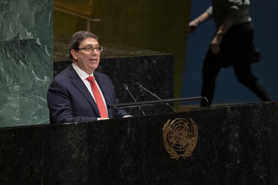 Discurso del Ministro de Relaciones Exteriores de Cuba, Bruno Rodríguez bajo el Tema 39 “Necesidad de poner fin al bloqueo económico, comercial y financiero impuesto por los Estados Unidos de América contra Cuba”