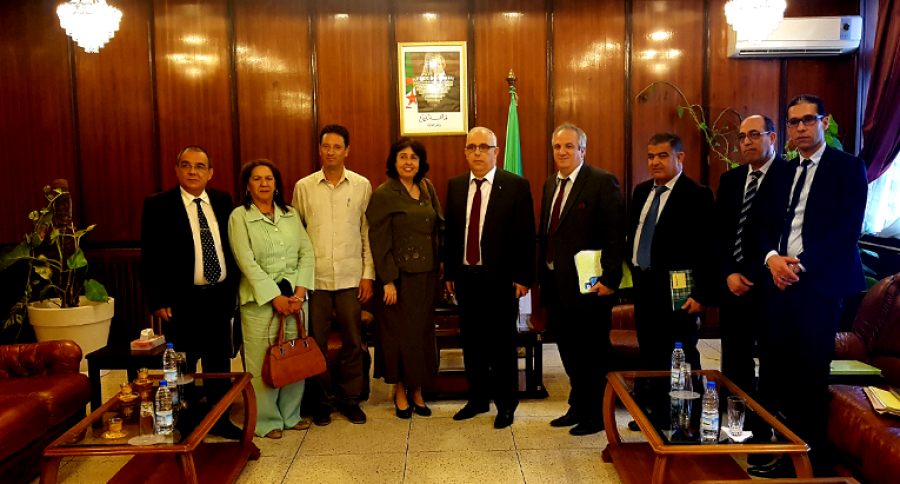 Rencontre entre M. le Ministre algérien de la Santé et Ambassadeur cubaine 