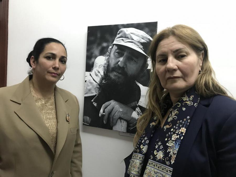 Féminas cubanas y argelinas fortalecen lazos de hermandad