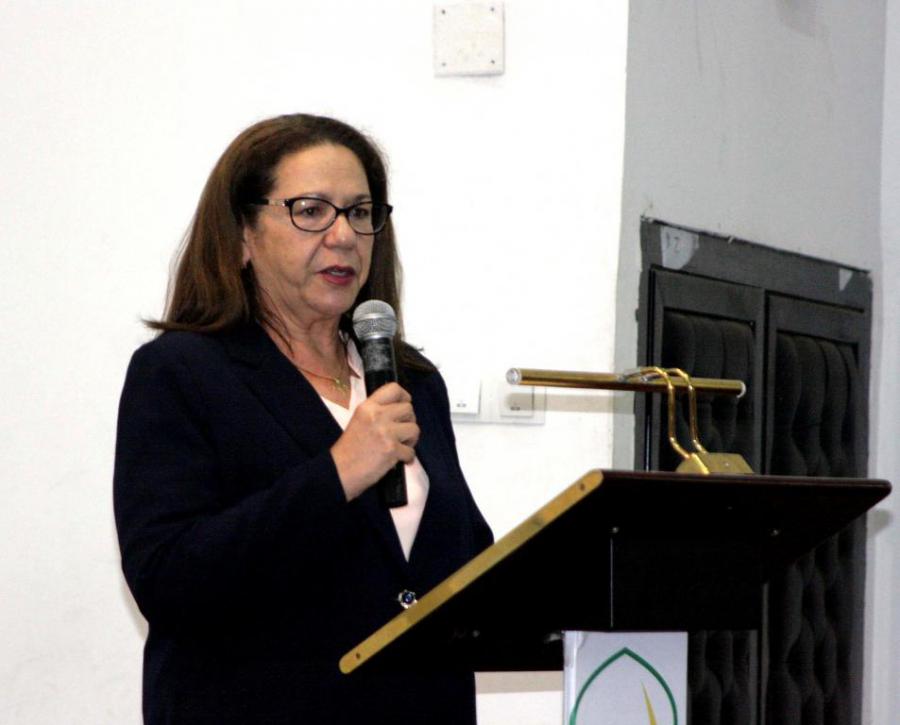 Consejera Económica-Comercial de la Embajada de Cuba en Argelia, Mirta Rippes Aller