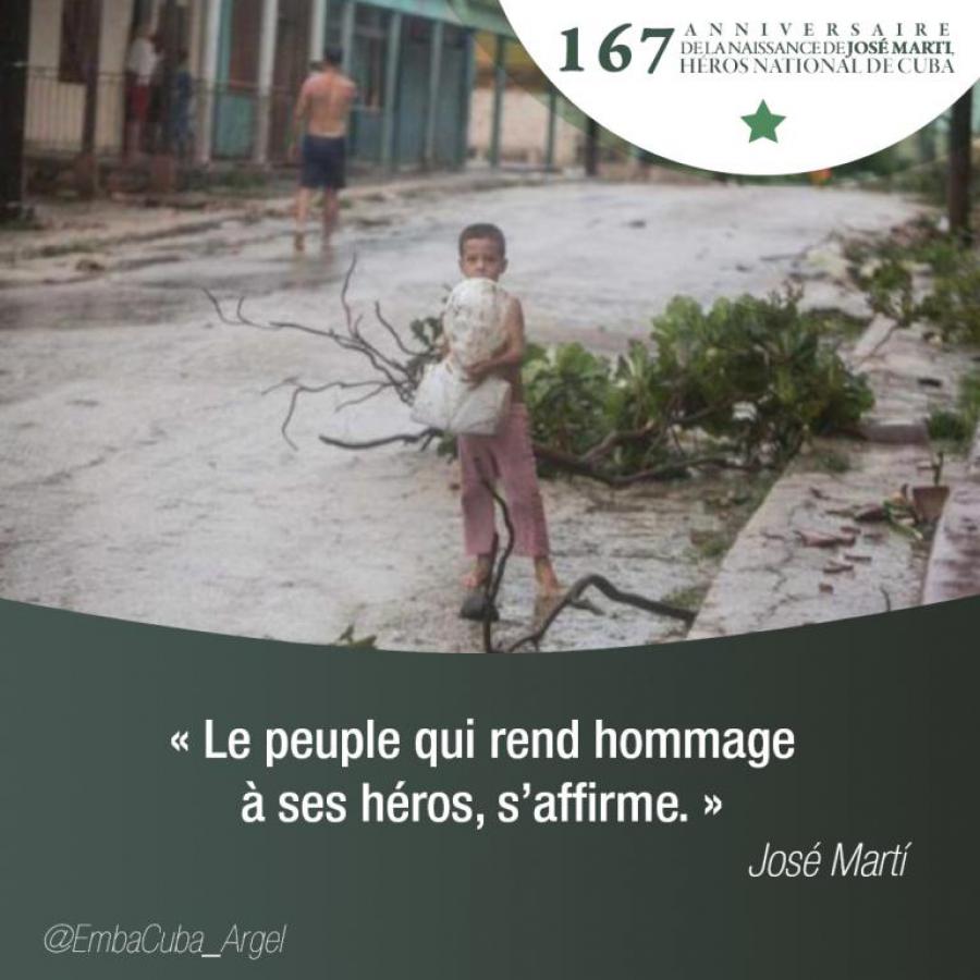 Cubains en Algérie honorent l’Apôtre au 167ème anniversaire de sa naissance 