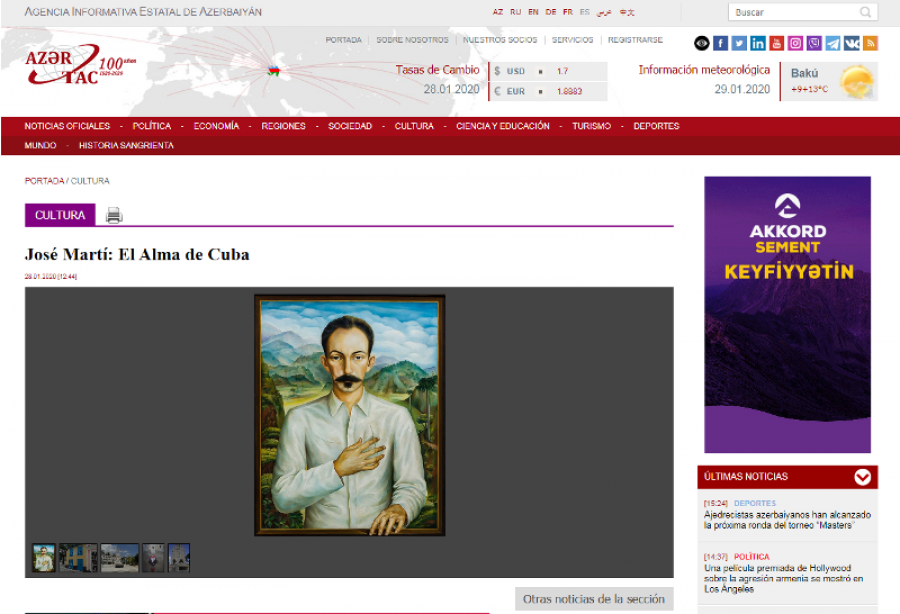 Cuba Azerbaiyán 