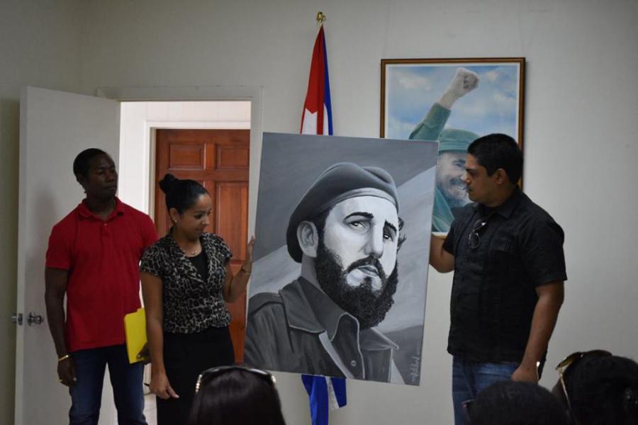  Homenaje al 91 cumpleaños de Fidel