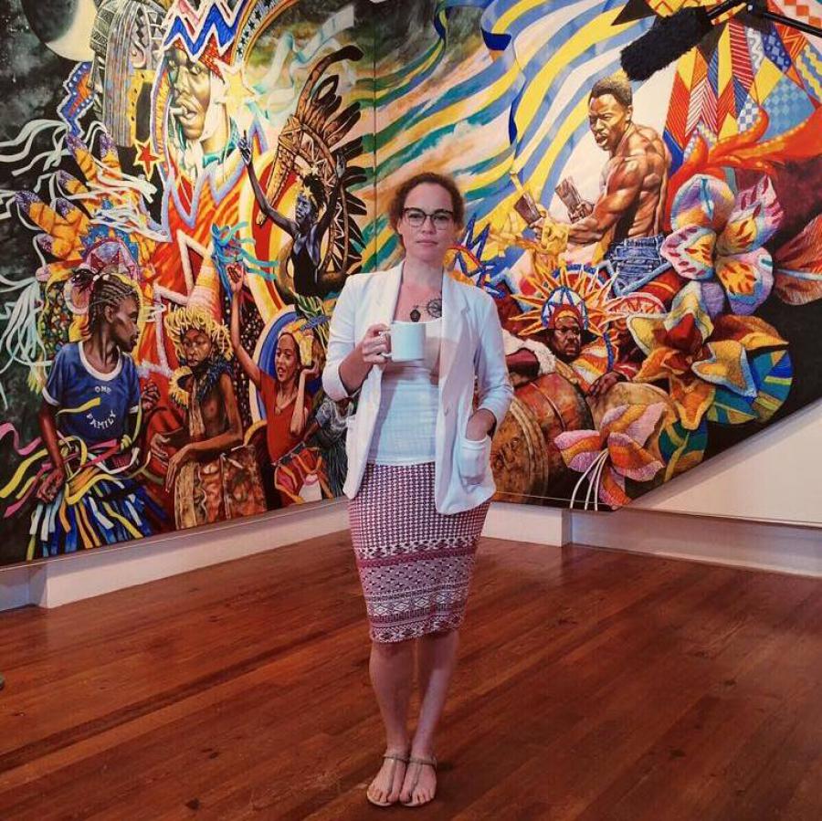 Visita Cuba curadora principal de la Galería Nacional de las Artes de Las Bahamas