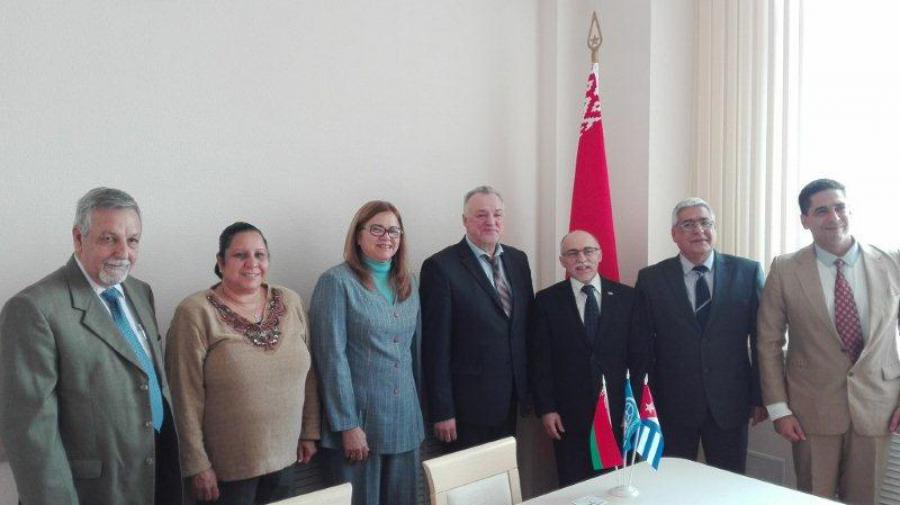 Visita de misión comercial de Cuba a la República de Belarús