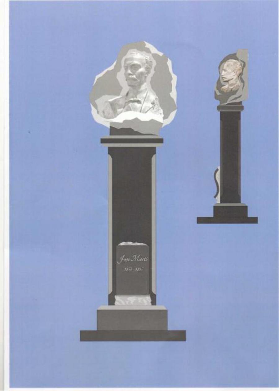 Información a los compatriotas en Belarús sobre el proyecto de monumento a José Martí en Minsk