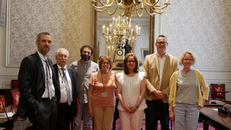 Parlamentarios belgas acompañan a Cuba en su lucha frente al bloqueo