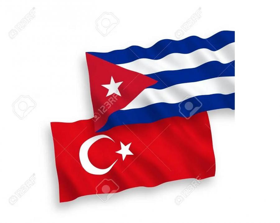 Firma Libro de Condolencias en Embajada de Turquía el Jefe de Mision de Cuba.