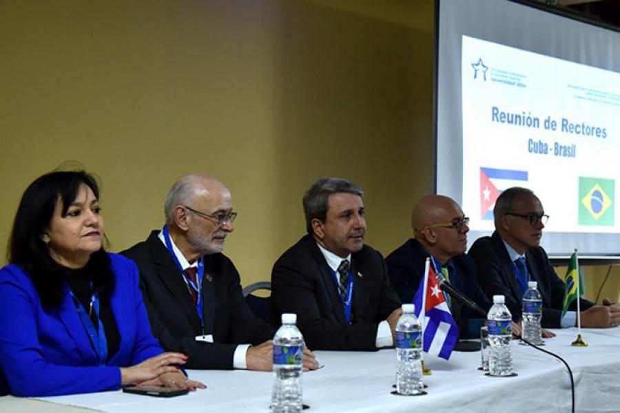 Cuba y Brasil fortalecen la colaboración en Educación Superior.