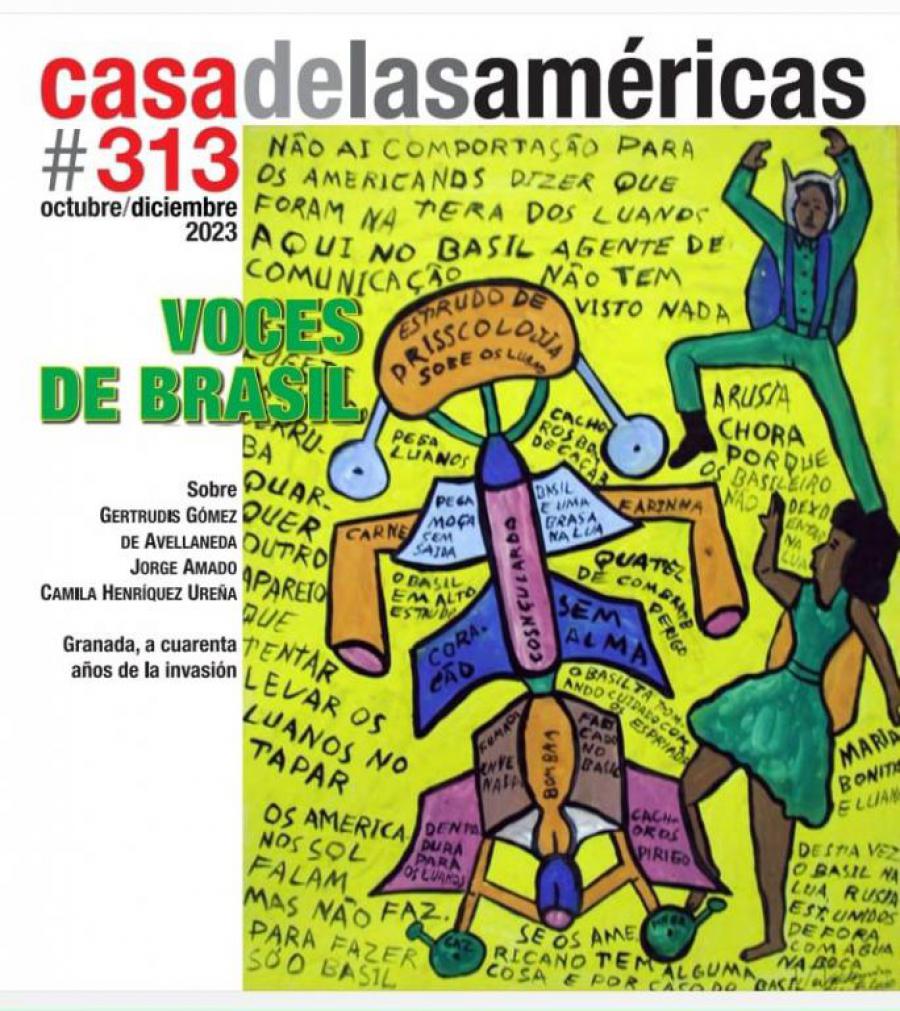 Presenta Casa de las Américas revista dedicada a Brasil.