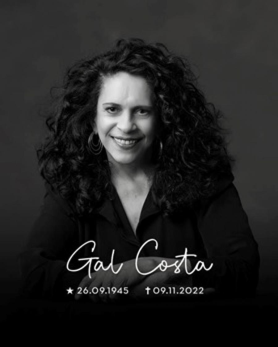 Recuerdan a Gal Costa, ícono de la música brasileña.