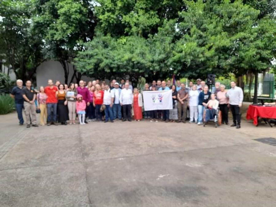 Homenaje a José Martí en Memorial América Latina.