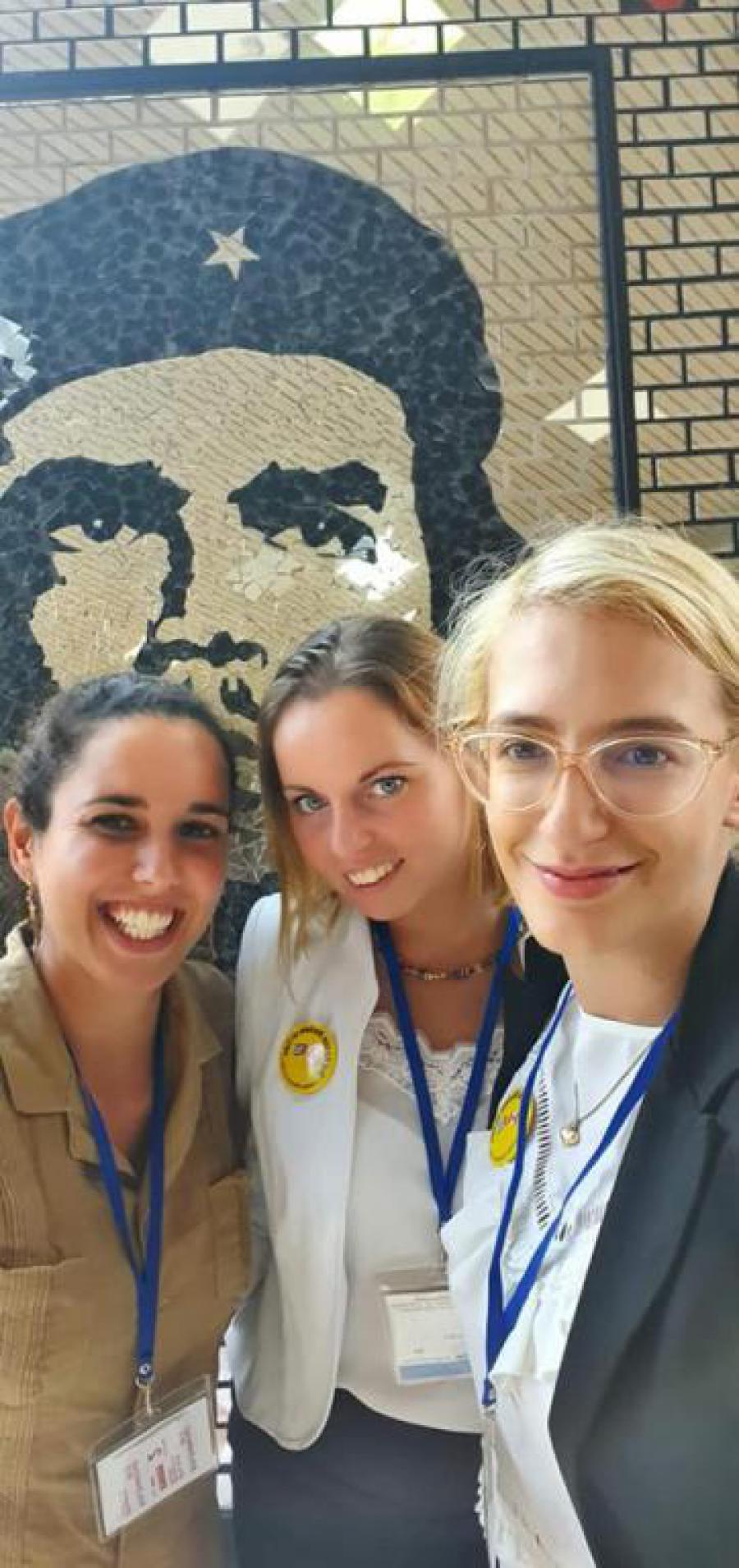 Delegación del partido AБB de Bulgaria participa en el Encuentro Antiimperialista, de Solidaridad y Contra el Neoliberalismo en La Habana.