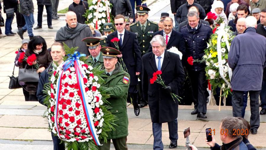 Cuba presente en conmemoración del Día del Defensor de la Patria. 23 de Febrero.