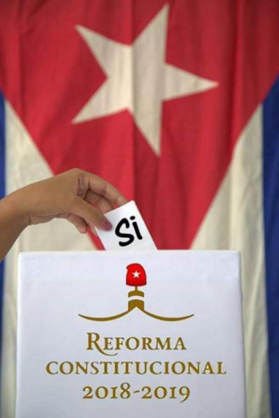 En la nueva Carta Magna están las bases legales para el desarrollo del país y las esencias del concepto de Revolución de Fidel.