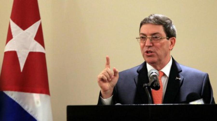 Canciller cubano rechaza nuevo plan neocolonial de EE.UU. contra Venezuela.