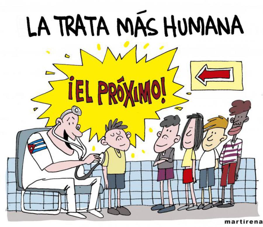 Declaración del Ministerio de Relaciones Exteriores.EE.UU. no tiene autoridad para juzgar el desempeño de Cuba contra la trata de personas.
