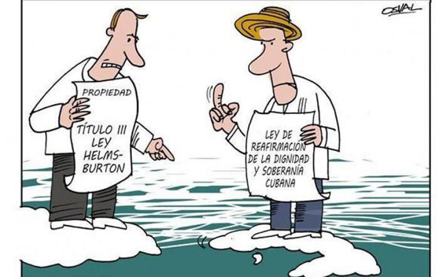 Rechaza Bruno Rodríguez anuncio de Secretario de Estado de EE.UU. sobre Ley Helms-Burton.