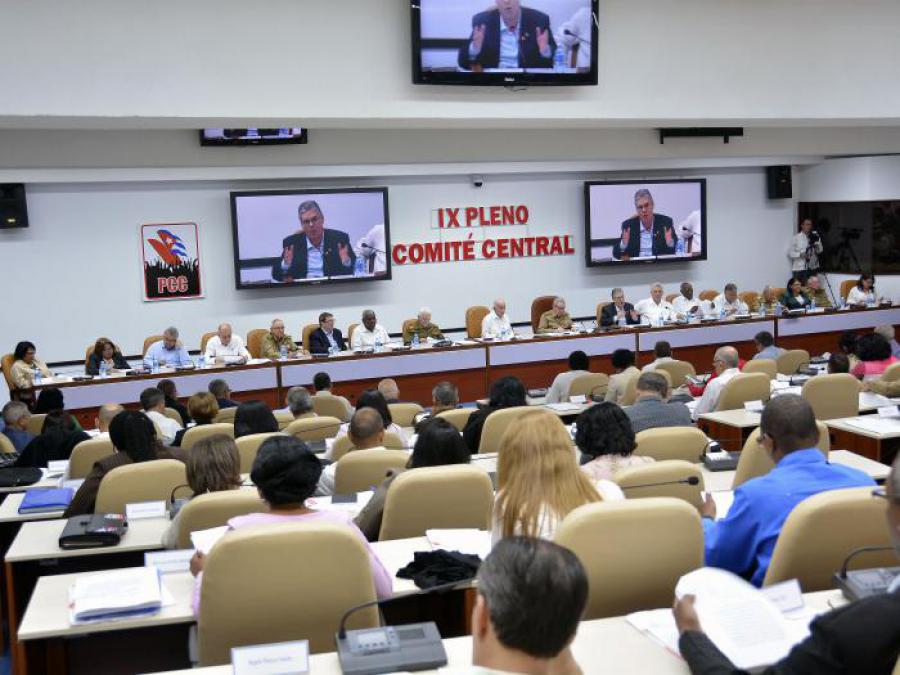 Проведе се IX Пленум на Централния комитет на Комунистическата партия на Куба.
