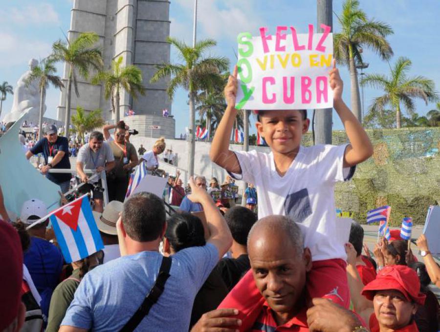 Este Primero de Mayo, otra contundente demostración de unidad indestructible.