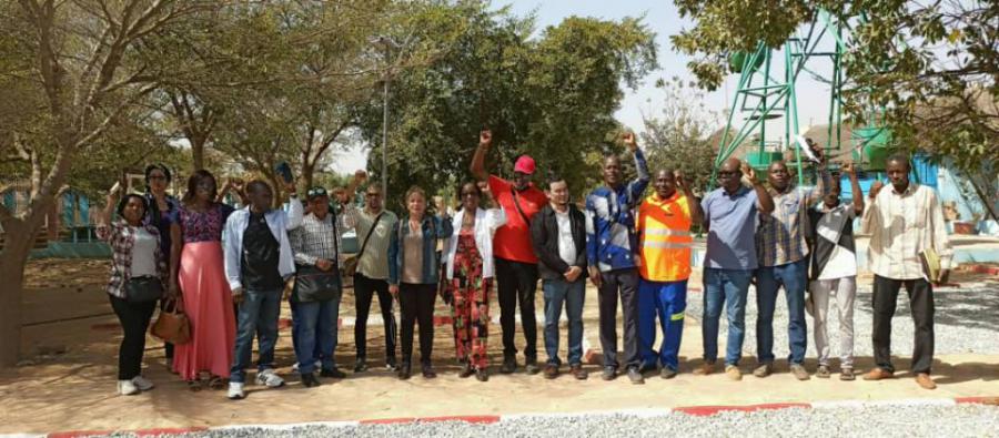 Inauguración del parque de diversiones de Boulbi en Burkina Faso.