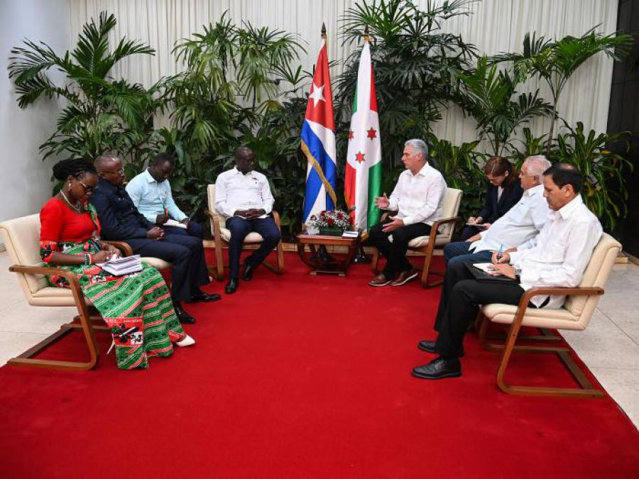 Cuba tiene la voluntad de fortalecer y ampliar sus relaciones con Burundi