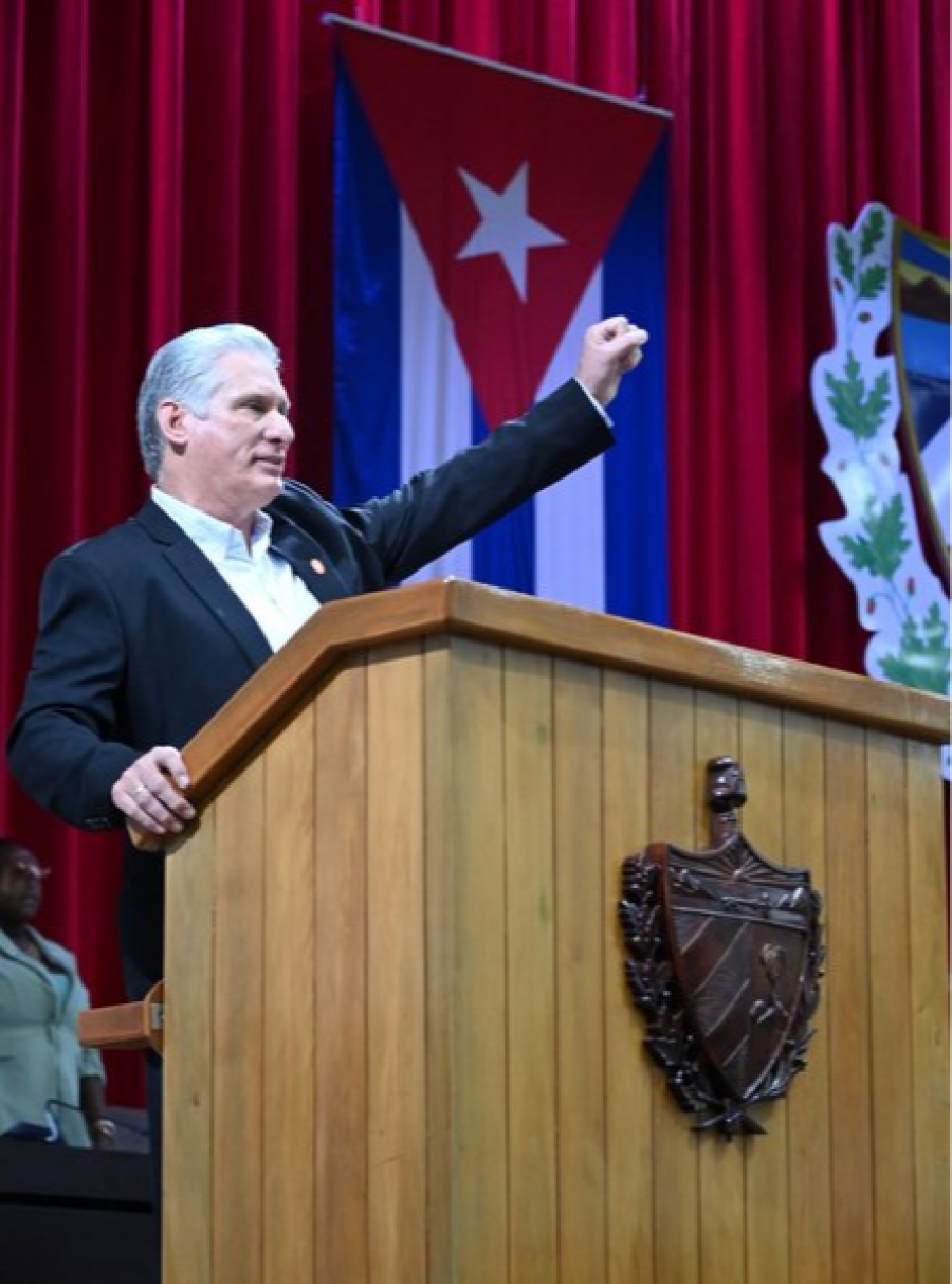 Le blocus des États-Unis cherche à mutiler Cuba, affirme Diaz-Canel