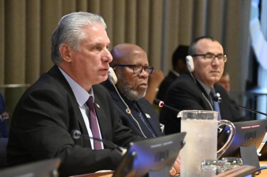 Intervención de Miguel Mario Díaz-Canel Bermúdez, Primer Secretario del Comité Central del Partido Comunista de Cuba y Presidente de la República, en la Sesión Inaugural de la Reunión Ministerial del Grupo de los 77 y China, en Nueva York