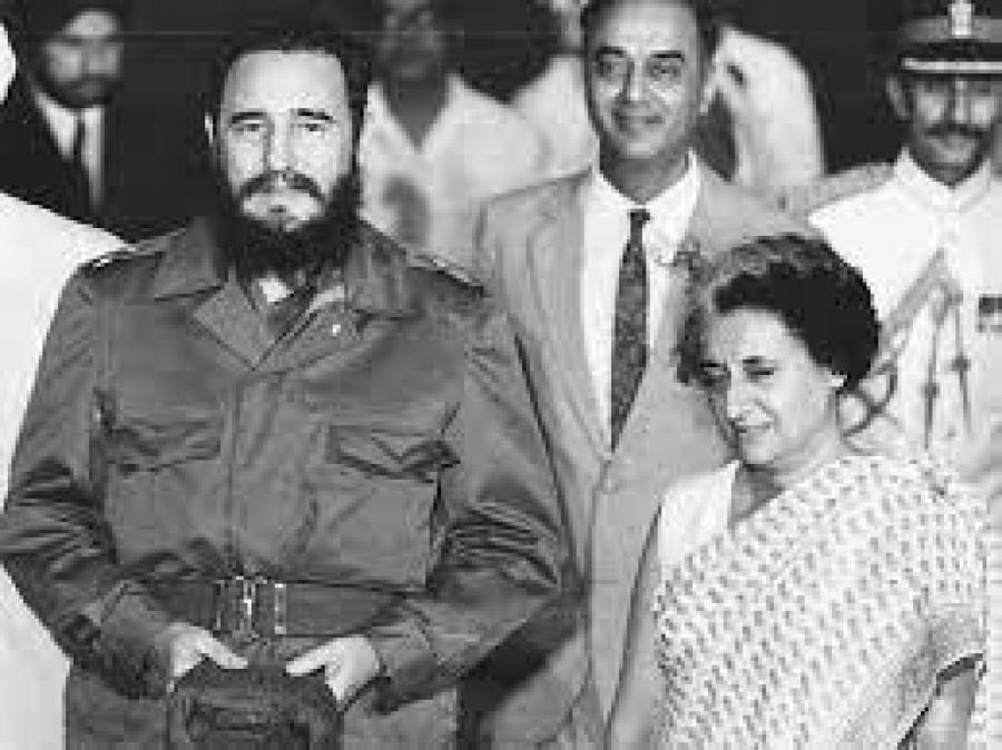 50 Aniversario: Primera visita de Fidel Castro a India