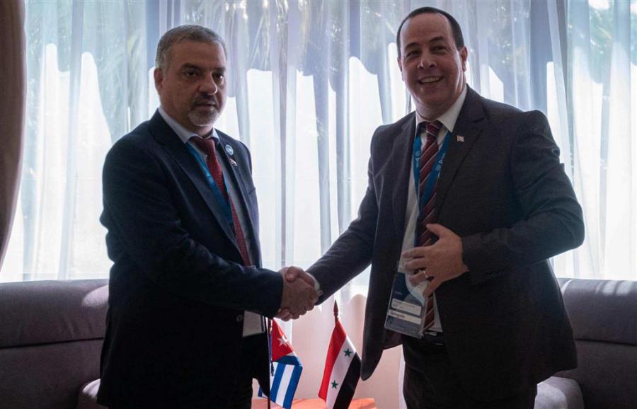 La Syrie et Cuba favorables à une plus grande coopération dans tous les domaines