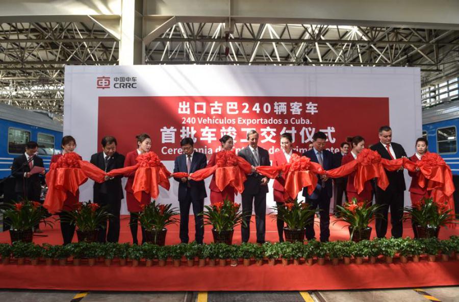 为方便老百姓出行，新火车车厢将运抵古巴