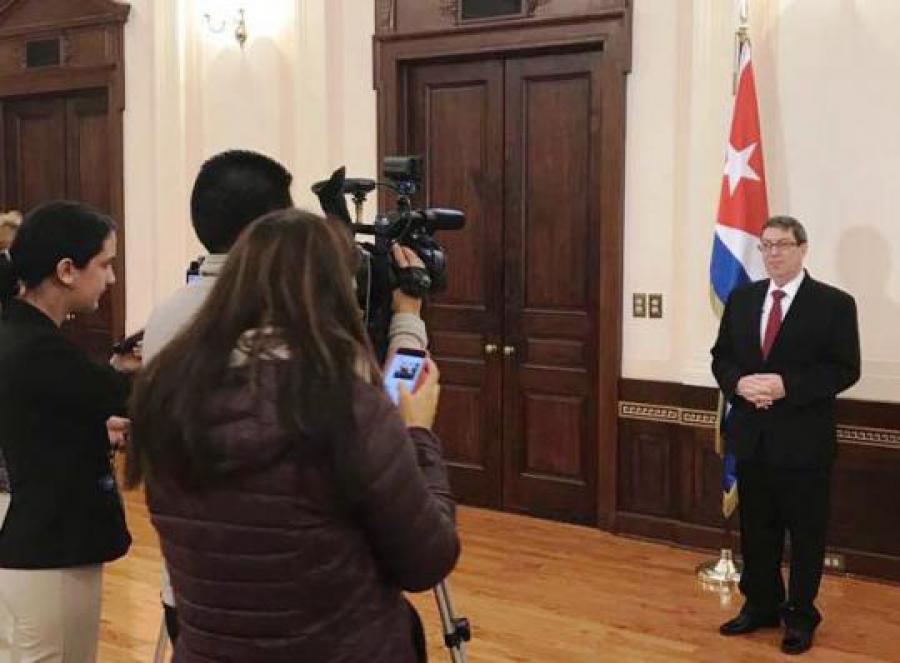 Asegura Canciller cubano que EE.UU. intenta obstaculizar votación en ONU contra el bloqueo.