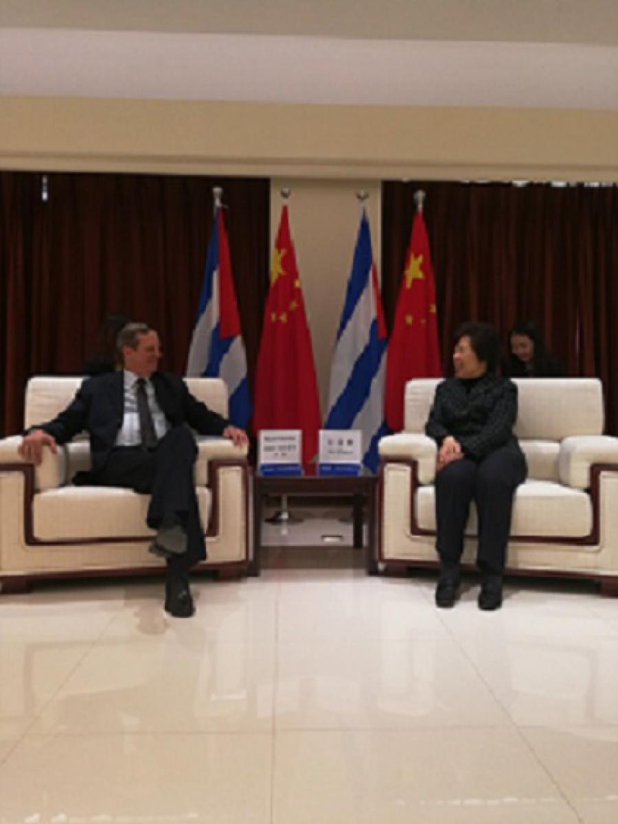 加强中古双方在国家审计与监管领域的合作