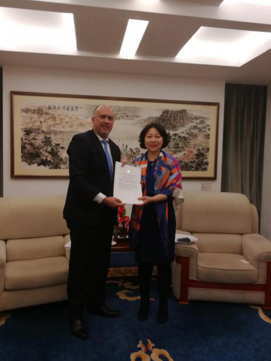 Embajador cubano en China inicia actividades oficiales 