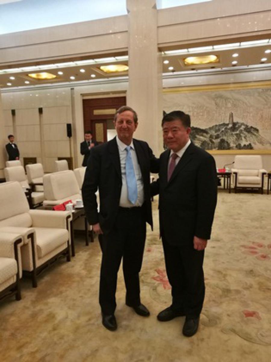 欧美同学会会长向古巴人民转达美好的祝福