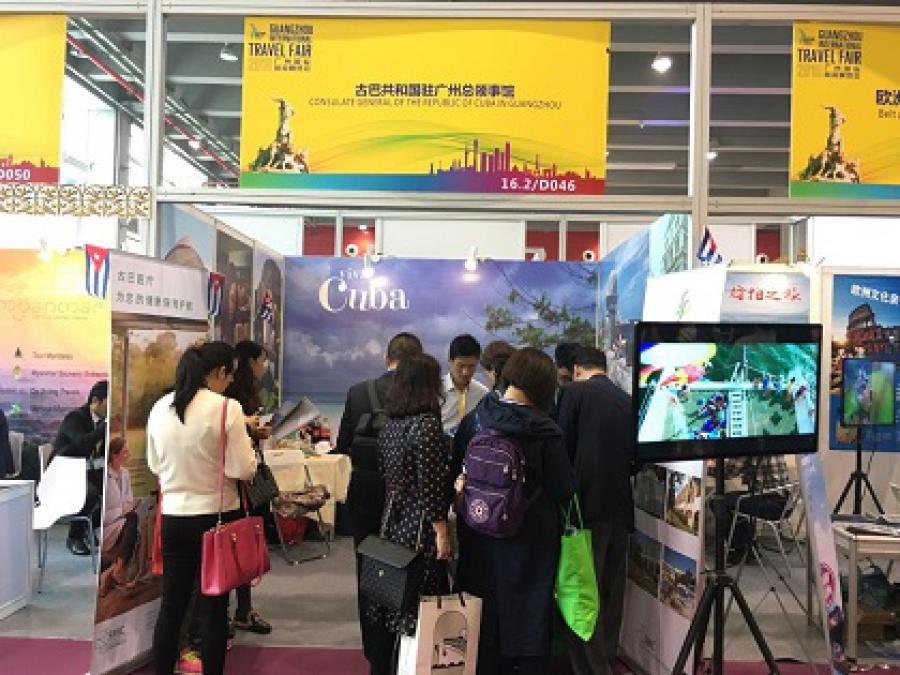 Cautiva Cuba como destino de turismo de salud en Feria de Turismo Internacional de Guangzhou 2018.