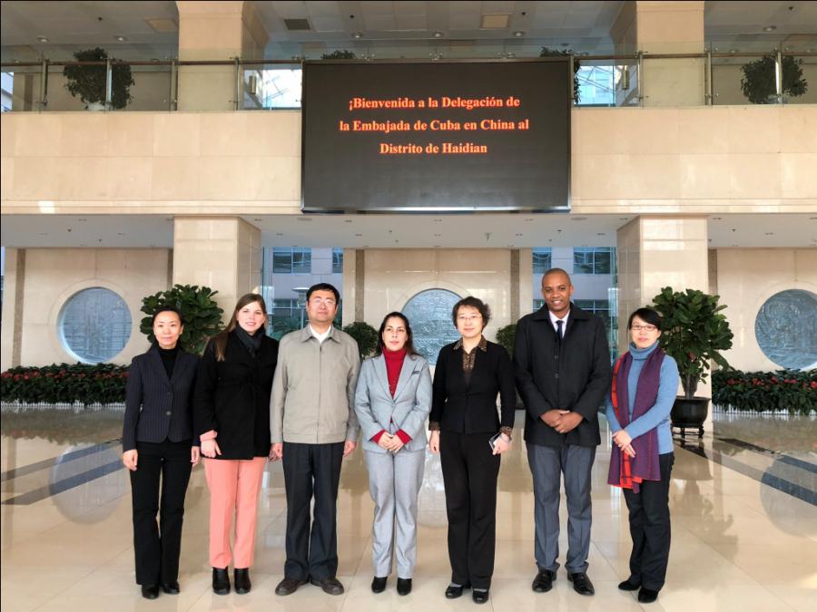 Fortalece Embajada de Cuba en China vínculos con los gobiernos distritales priorizados de Beijing. 