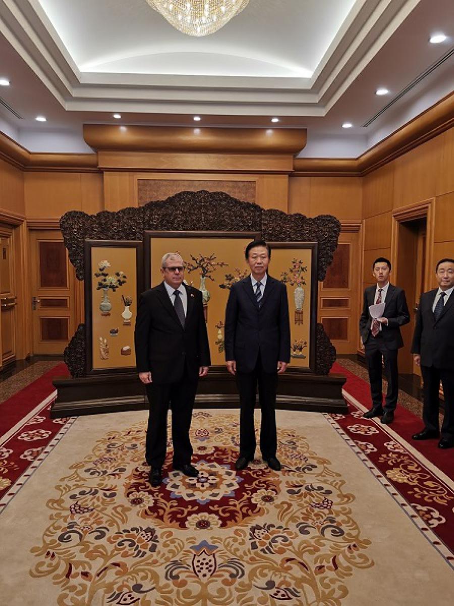 Reafirman Cuba y China la profunda amistad que une a sus nexos bilaterales